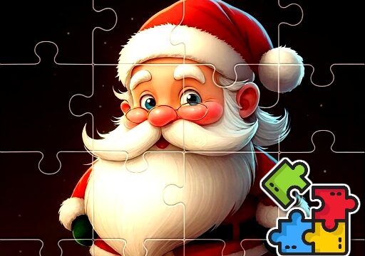 Christmas Puzzle With Santa – play online free