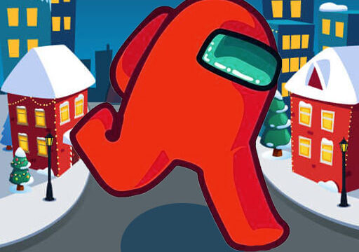 Among Us Christmas Run – play online free