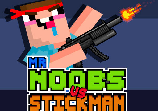 Mr Noobs vs Stickman – play online free