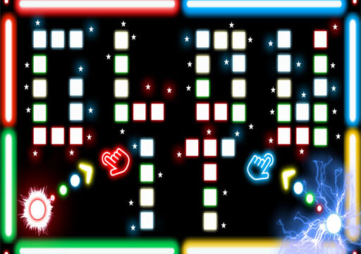 Glowit - Two Players – play online free