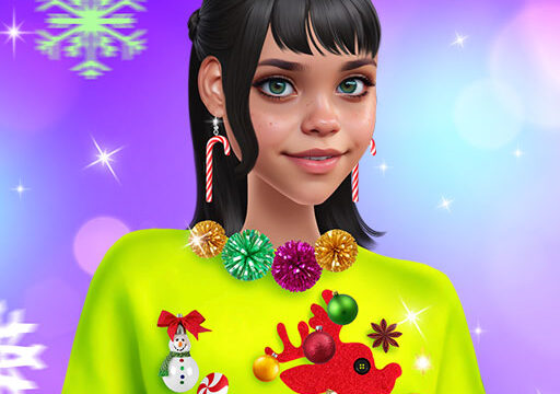 DIY Ugly Christmas Sweater – play online free