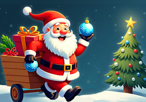 Santa: The Magic of Tree Decorating – play online free