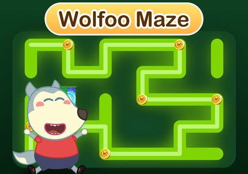 Wolfoo Maze Adventure – play online free