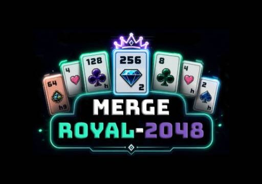 Merge Royal 2048 – play online free