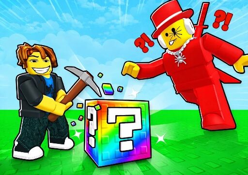 Break a Lucky Blocks: Catch Brainrots – play online free
