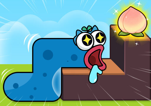 Worm Puzzle Snake Apple – play online free