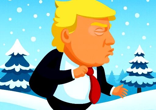Trump Winter Adventure – play online free
