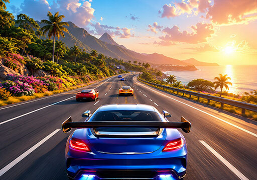 Highway Car Racer – play online free