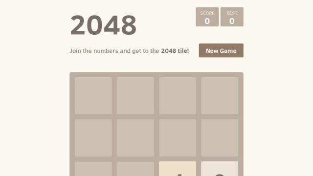 2048 Classic – play online free