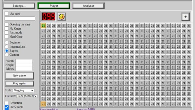 JS Minesweeper – play online free
