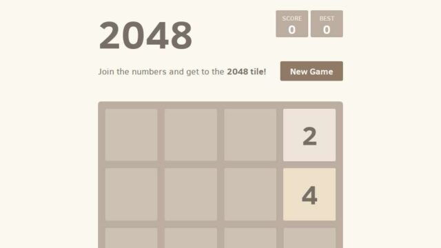2048 – play online free