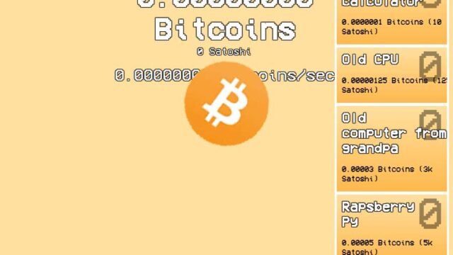 Bitcoin Clicker – play online free