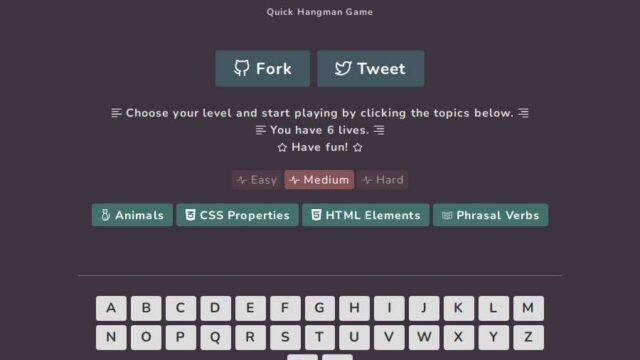 Hangmanizr – play online free